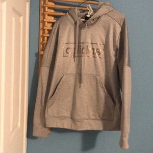 Gray Adidas Hoodie